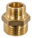 Sanitop-Wingenroth Dubbele verloopnippel met type 1 '' AG x 3/4 '' AG