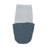 SwaddleMe by Ingenuity, All Season Swaddle, Maat 0-3 maanden, 7-15 lbs 1pk, 0,5-2,5 TOG - Stardust