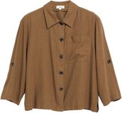 s.Oliver Blouse bruin