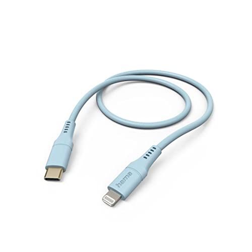 Hama USB-C - Lightning Cable Flexible 1.5 m Blue