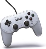 8Bitdo Pro2 Wired Gamepad for Switch and Windows - Grijs