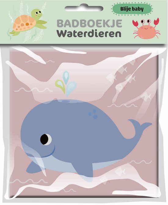 Blije baby Waterdieren (badboekje)