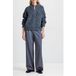 French Connection Renee Pull en bouclette à demi-fermeture éclair Gris anthracite