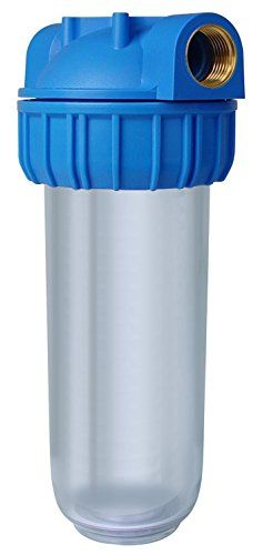 50 micron 10" sedimentfilter set - incl. filterpatroon, houder, steun & sleutel - Bbagua
