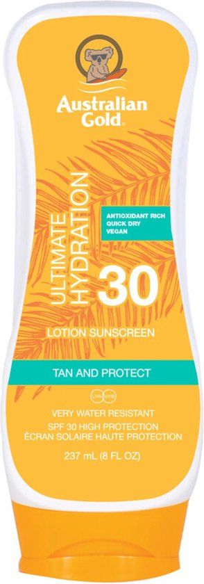 Australian Gold SPF 30 Lotion zonder bronzer - 237 ml