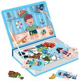 Giros Speel Livre de sorts magnétique changement de voie multicolore Enfants