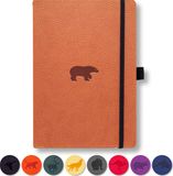 Dingbats* Wildlife A5 Notitieboek - Brown Bear Lijntjes