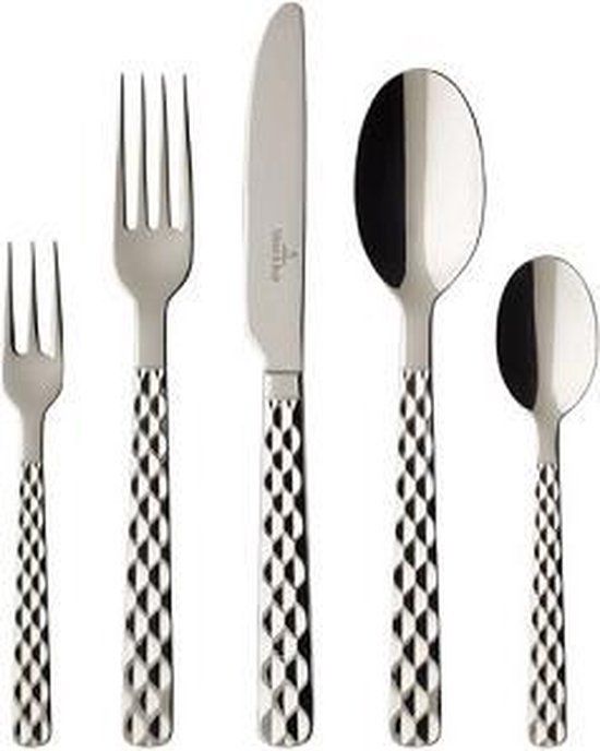Villeroy & Boch Boston Bestekset 6 persoons 30-dlg - Zilverkleurig