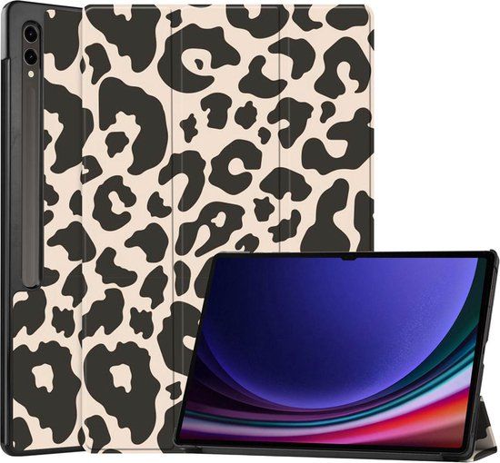 iMoshion Tablet Hoes Samsung Galaxy Tab S9 Ultra 14.6 inch - Leopard Book Case