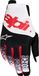 Alpinestars Techstar S26, Handschuhe, Farbe: Schwarz/Weiß/Neonrot, Größe: XL