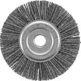 RYOBI brosse en nylon RAC818 (115 mm, poils souples, compatible avec RY18PCA-0, seule)