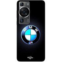 Maniacase Beschermhoes Huawei P60 Bmw Logo M lichtblauw