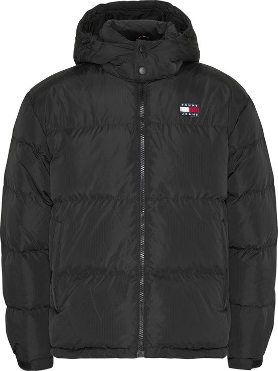 Tommy Jeans Men's Alaska Puffer Jacket - Black - Size XL