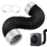 Merkloos Flexibele Afvoerslang 100 mm x 5m PVC voor Ventilatie