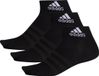 adidas Performance Chaussettes Unisexe - Taille 37-39 - Noir/Blanc - 3 Paires