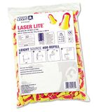 Howard Leight by Honeywell Laser-Lite 1013047 navulling voor eenmalig gebruik, SNR 35, geel en magenta, voor alle maten, T-vormig, zonder kabel (zak van 200 paar)