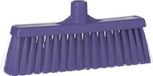 Vikan Hygiene 3166-8 veger met rechte nek medium vezels paars 310mm