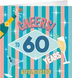 Paper dreams XL Greeting Cards - 60 jaar