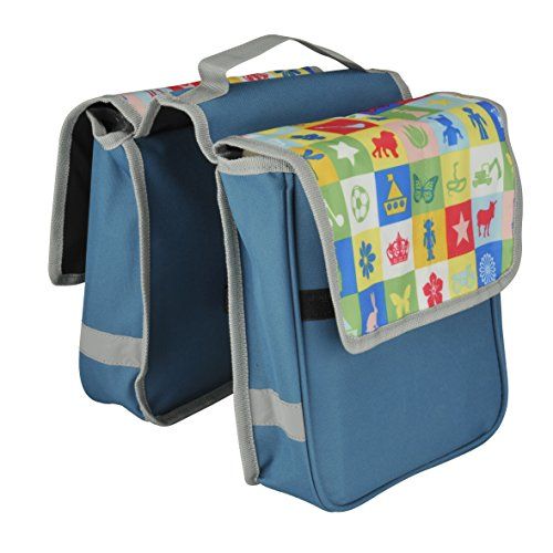 Fischer Bagagedragertas voor kinderen - blauw - 6 liter