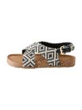 Next Sandalen zwart / wit