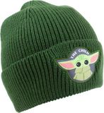 Disney Star Wars - The Mandalorian Child Badge Beanie Muts - Groen