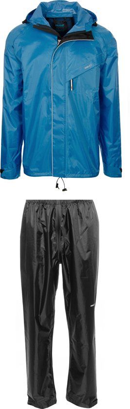 AGU Passat Regenpak Heren - Blauw - Maat M