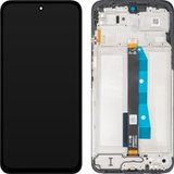 Xiaomi Display met Touchscreen Poco M7 4G / Redmi 15 4G, met Frame, Europese Versie, Zwart, Service Pack 560001O19AP00