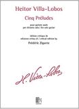Heitor Bol Cinq Préludes Bladmuziek Heitor Villa-Lobos fr 44 pagina's