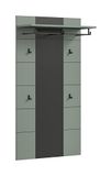 xonox.home Wandpaneel met haken Canu Smoke Green 141 x 80 x 29 cm