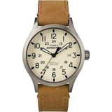 Timex Men's Expedition Scout 40mm Leather Strap Watch