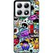 1001Coques - Coque renforcée compatible avec Xiaomi 14T 4G - Design graffiti 2 - TPU + dos métal sublimé antichoc