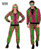 W Finidi Trainingspak Neon Rianne XL Unisex Regenboog Polyester