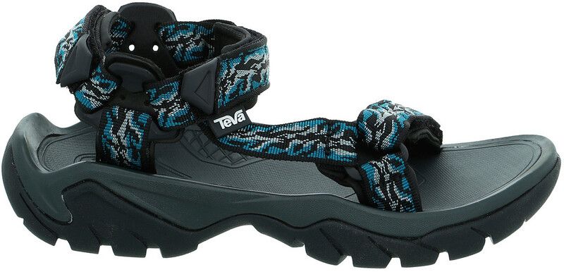Teva Terra Fi 5 Universal Sandalen Dames - Zwart/Blauw - US 10 / EU 41