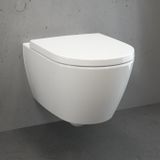 Villeroy & Boch Taro toilet en toiletbril met afdekking en automatische zachte sluiting