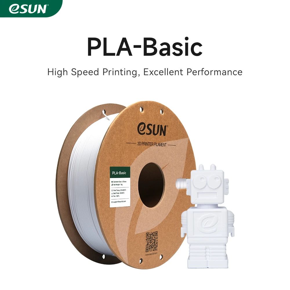 eSUN PLA-Basic Groen / Green - 1 kg - 1.75 mm - 3D printer en 3D pen filament