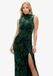 Superdry Fluwelen maxi-jurk Dames Jurken