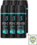 Axe Apollo Deodorant Bodyspray - 150 ml - 6 stuks