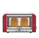 Magimix 11540 Vision Grille-pain - Rouge Métallique - 1450W