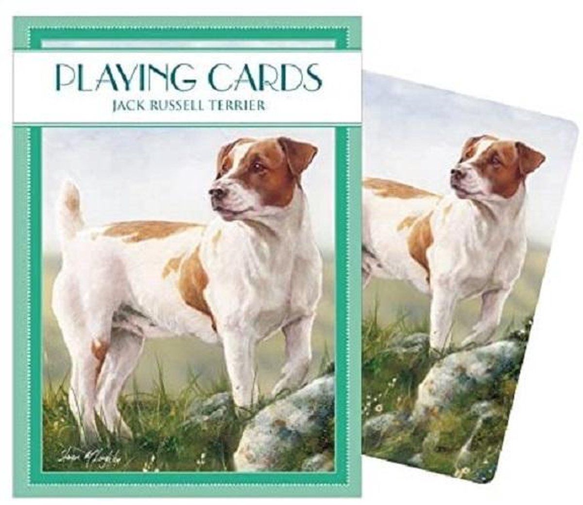 Otter House Jack Russel Terrier Speelkaarten Set