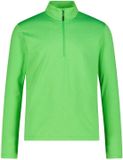 CMP Trui met col, Heren, XL, Verde fluo mel, Polyester, Lange mouw, Regular Fit, Casual, Sportmode