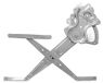 Valeo Mécanisme de lève-vitre Droit Avant 851603 | Compatible avec : TOYOTA RAV 4 III