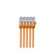 ShiverPeaks BS75511-0.5O-SET5 câble réseau Orange 0,5 m Cat7 S/FTP (S-STP) Rond