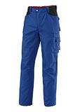 BP Workwear 1788-555-13 werkbroek - elastiek in de rug - tailleplooien - normale pasvorm - maat: 62n - kleur: koningsblauw/zwart