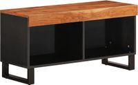 vidaXL Tv-meubel 85x33x43,5 cm massief acaciahout