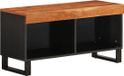 vidaXL Tv-meubel 85x33x43,5 cm massief acaciahout