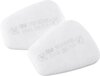 3M 5935 P3 stoffilter - Gecombineerd stof-gasfilter - Wegwerp - Wit - Kunststof