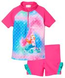 Playshoes Kinderbadset met UV-bescherming, Zeemeermin, Roze