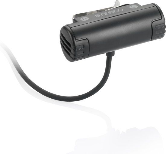 Philips LFH 91740 - Spraak Microfoon - Dasspeld - 3.5 mm jack - Zwart