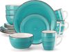Vancasso set de vaisselle, 16 pièces, turquoise