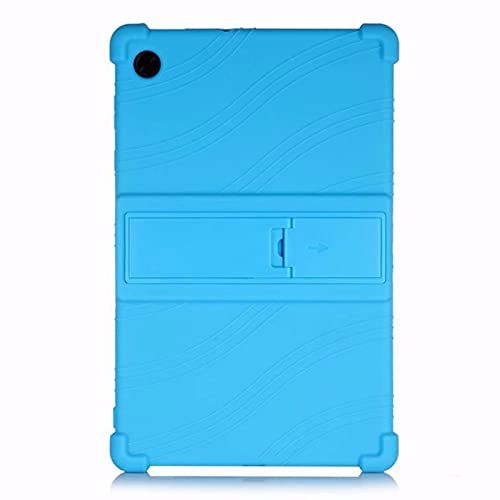 MOOPW Case voor Lenovo Tab M10 HD (2nd Gen) X306M/F 10.1 Inch Tablet 2020 Zacht Siliconen met Beugel Skins Schokbestendig Antislip Beschermend Hoes